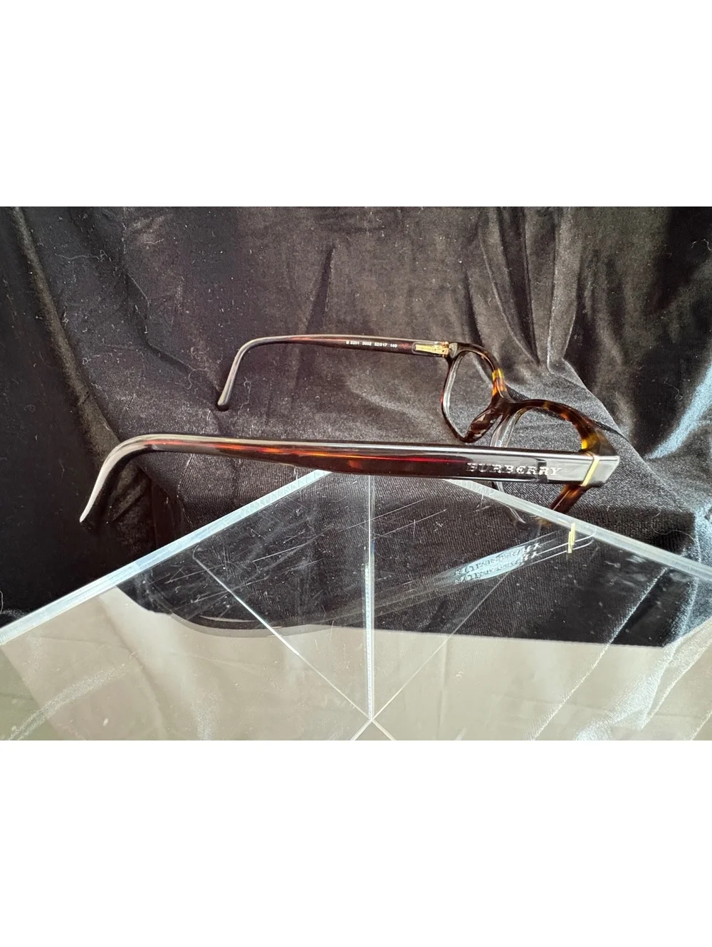 Burberry Women's Designer Eyeglasses Tortoise Shell Frame Made in Italy